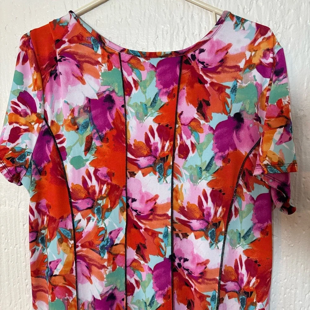 Sami & Jo Colorful Floral Maxi Dress - Picture 9 of 12
